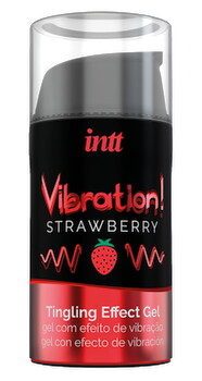 Hauptbild von Stimulationsgel „Vibration! Strawberry“ für Sie und Ihn