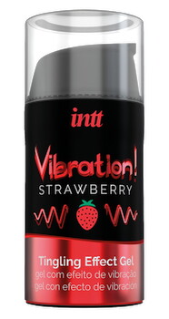 Stimulationsgel „Vibration! Strawberry“ für Sie und Ihn