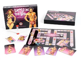 Brettspiel „Battle in the bed“ für Paare