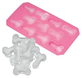 Eiswürfelform „Sexy Ice Maker“ für 11 Penis-Eiswürfel