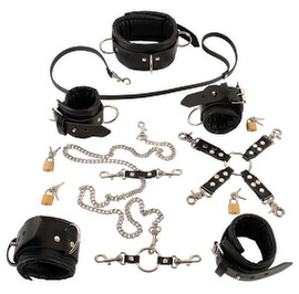 Leather Restraint Set