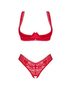 Hebe & String „Lacelove“ aus roter Spitze