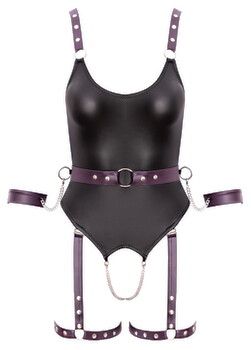 Hauptbild von Straps-Body inklusive Gürtel mit Soft-Armfesseln