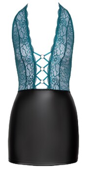Hauptbild von Kleid mit Oberteil aus Spitze und Rock im Mattlook