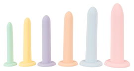 6-teiliges Dildo-Set „Six in a Row“, versch. Größen & Gewichte