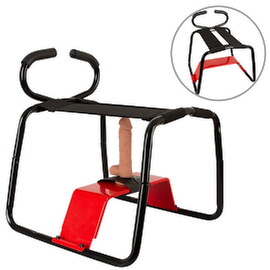 Hauptbild von Sexhocker „The Ultimate Sex Stool“ inklusive Naturdildo