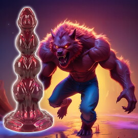 Hauptbild von Dildo „Werewolf Willie“ mit Saugfuß