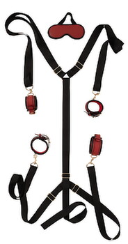 Hauptbild von Bettfessel-Set „Under the Bed Restraint Kit“ in edler Optik