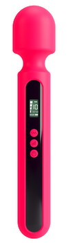 Hauptbild von Massagestab „Pink Sunset Wand Vibrator“ mit Digital-Display