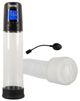 Penispumpe „Automatic Masturbation Pump“ inklusive Vibro-Vagina-Sleeve