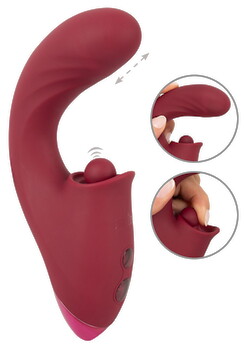 Hauptbild von Stoßvibrator mit klopfendem Klitoris-Stimulator