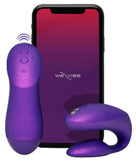 Hauptbild von Paarvibrator „Chorus Pro“ mit Haptic Squeeze Fernbedienung