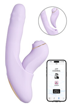 Hauptbild von Stoßvibrator „DuoGlow“ mit Pulsator-Stimulator