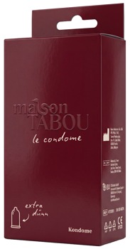 Hauptbild von Kondome „Maison Tabou Extra dünn“