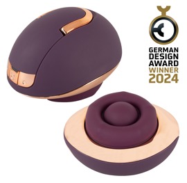 Auflegevibrator „Rotating Vulva Massager“ mit Haltering