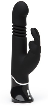 Greedy Girl Thrusting G-Spot Rabbit Vibrator