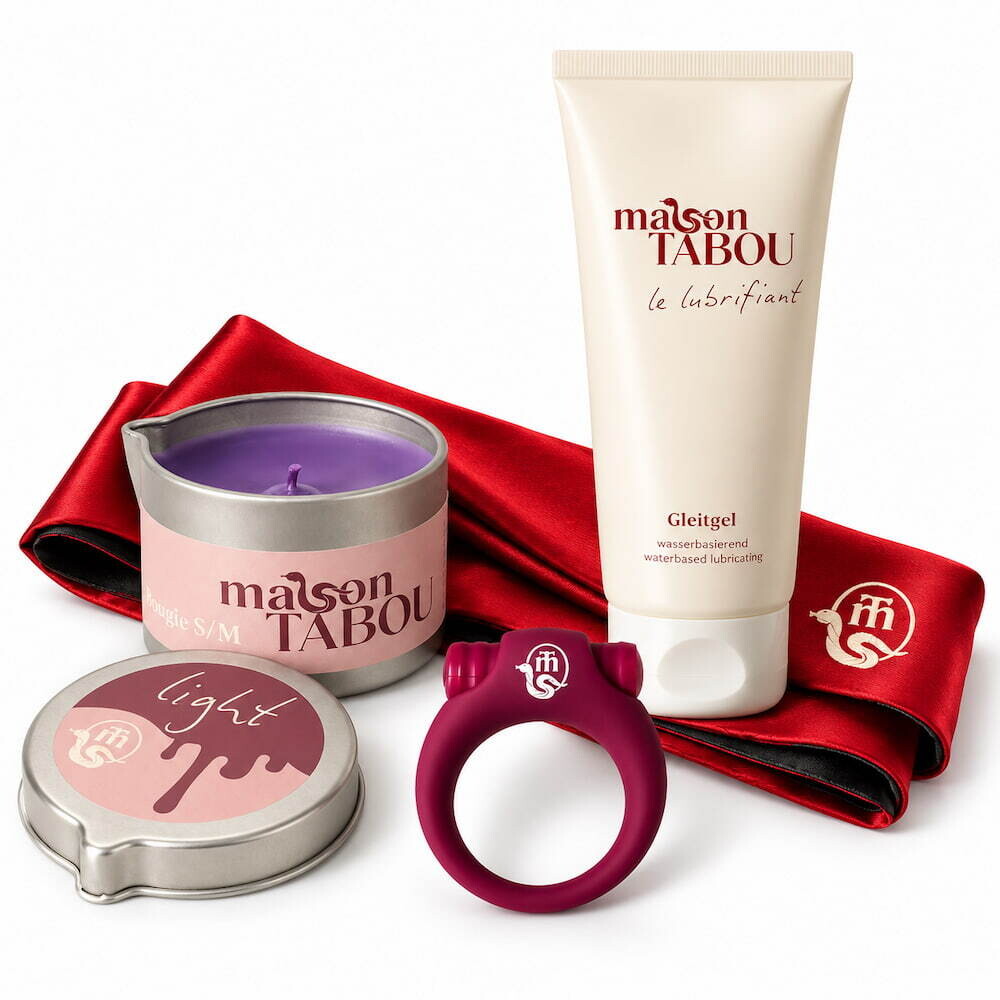 After Dark – Maison Tabou Set für heiße Paarspiele, 4-teilig