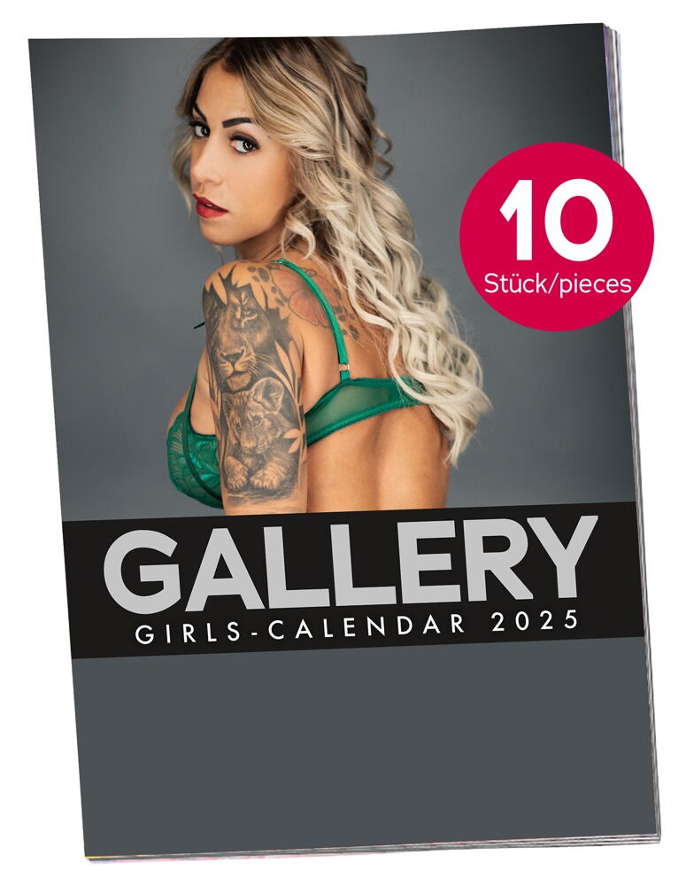 Pin-up Calendar Soft Gallery Girls 2024 - Pack of 10 Buy it online at