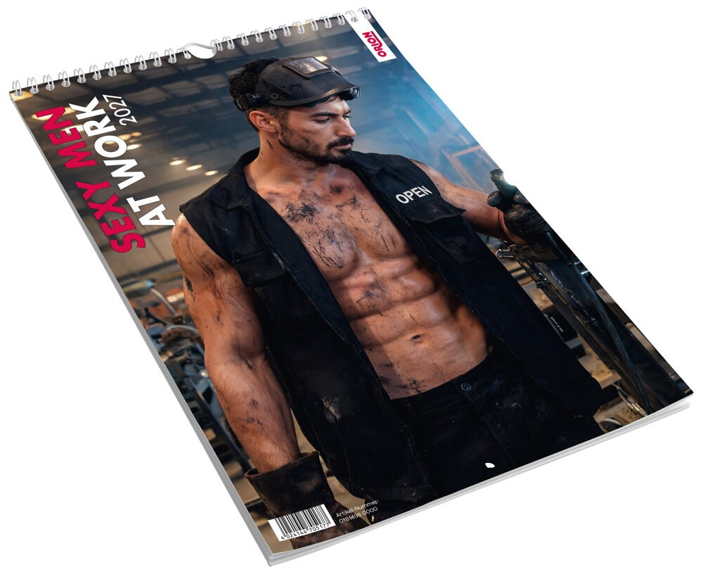 Pin-up Calendar Sexy Men at Work 2027