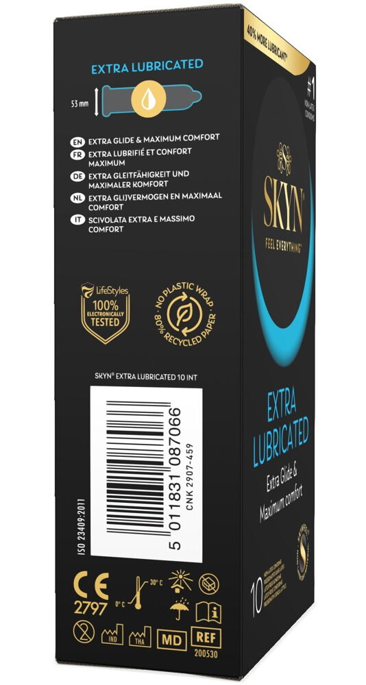 Latexfreie Kondome „Extra Lubricated“