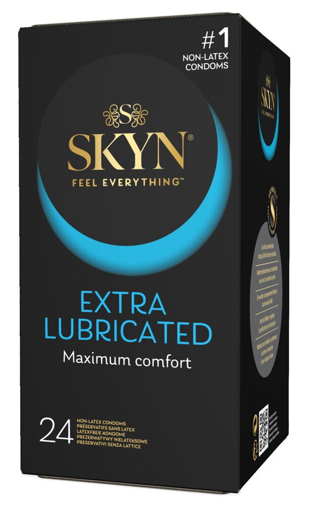 Kondome „Extra Lubricated“, latexfrei