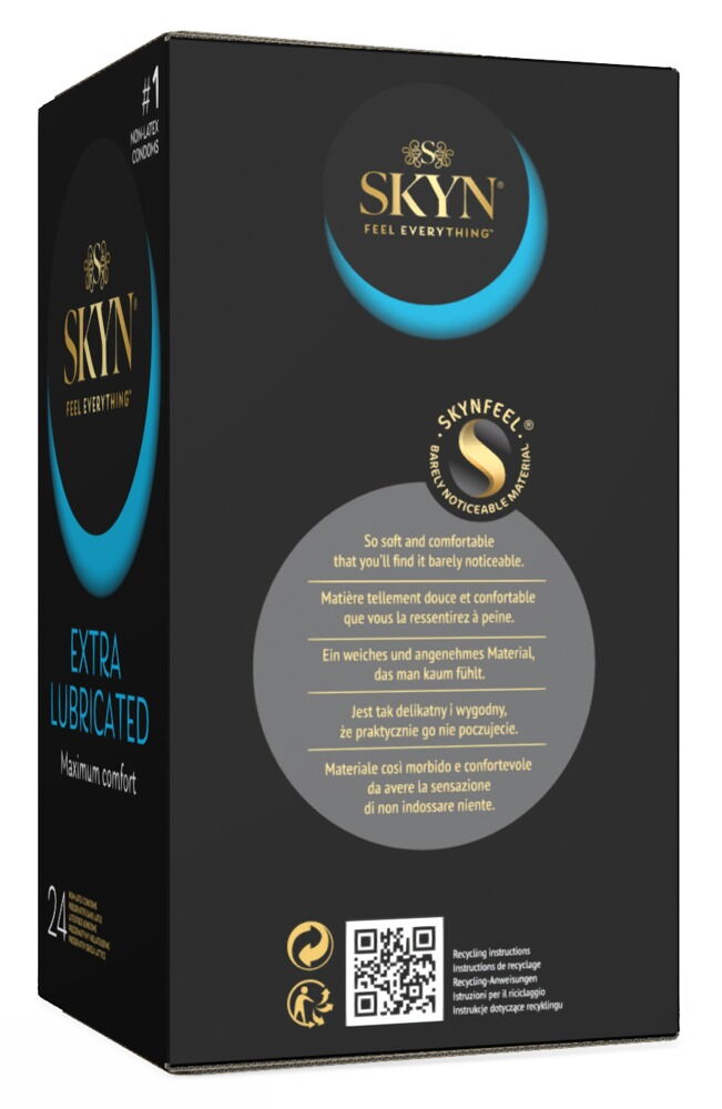 Kondome „Extra Lubricated“, latexfrei