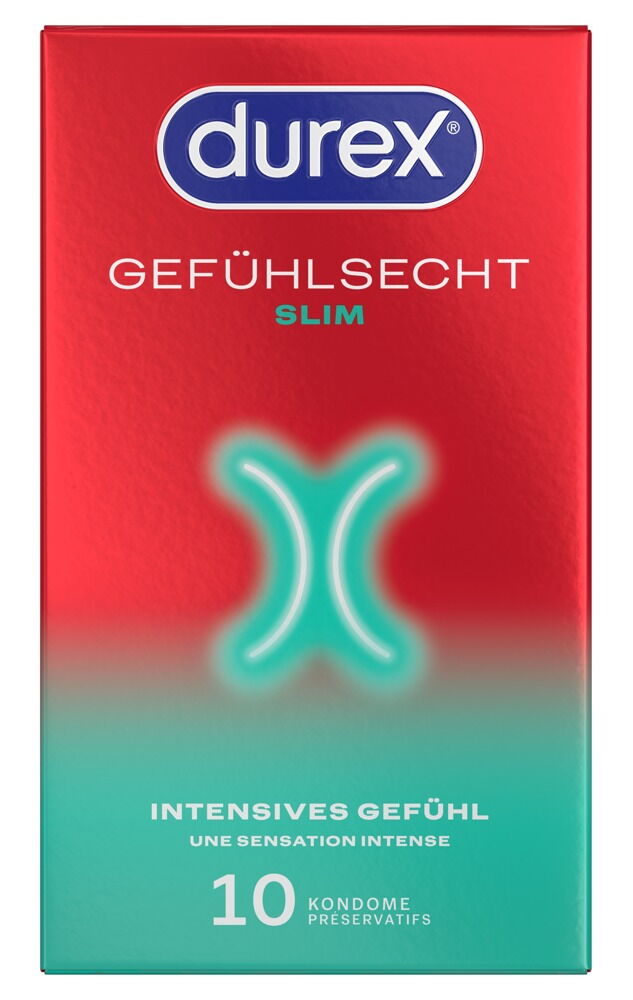 Kondome „Gefühlsecht Slim“ in schmaler Passform