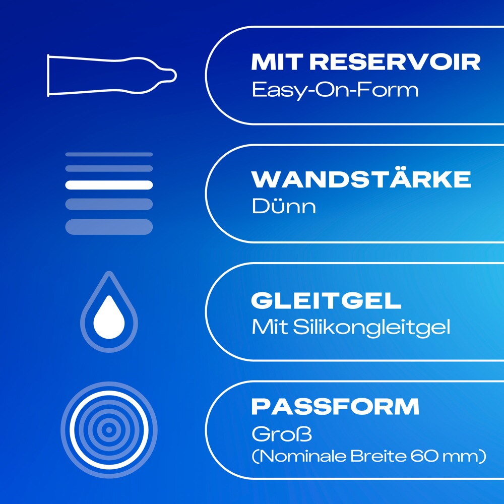 Kondome „Gefühlsecht Extra groß XXL“