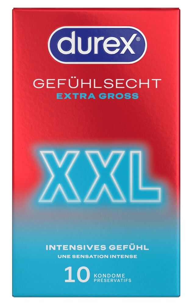 Kondome „Gefühlsecht Extra groß XXL“