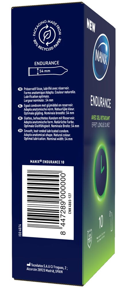 Kondome „Endurance“, aktverlängernd