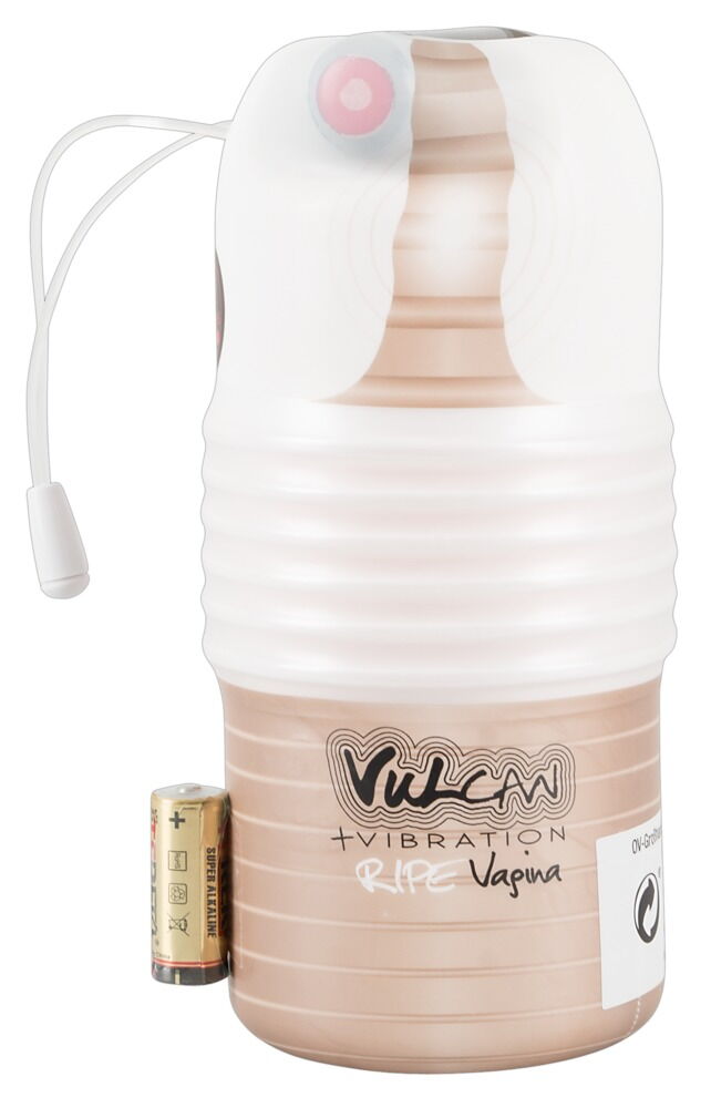 Masturbator „Vulcan Ripe Vagina“ mit Vibrobullet
