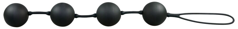 Liebeskugeln „Black Balls Velvet“, 4 Kugeln, 108 g, Ø 3,5 cm