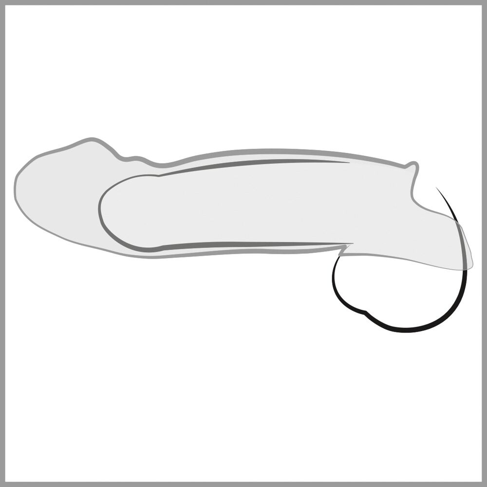 Penis Sleeve with extension and ball ring