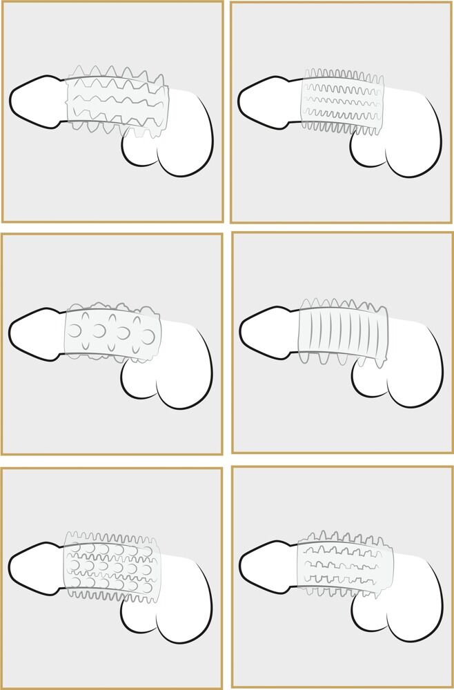 Transparent Penis Sleeves