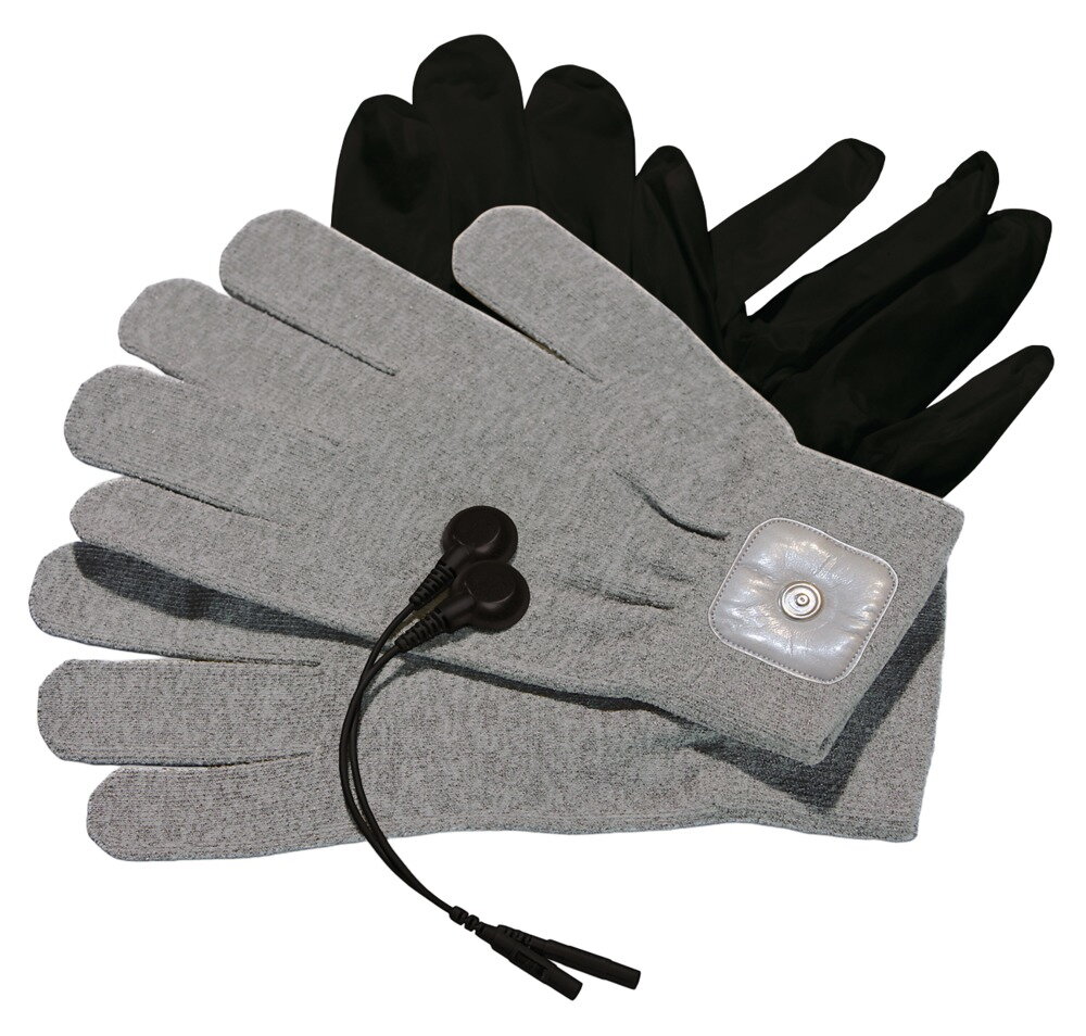 E-Stim-Handschuhe „Magic Gloves“, Zubehör für Mystim-Reizstromgerät