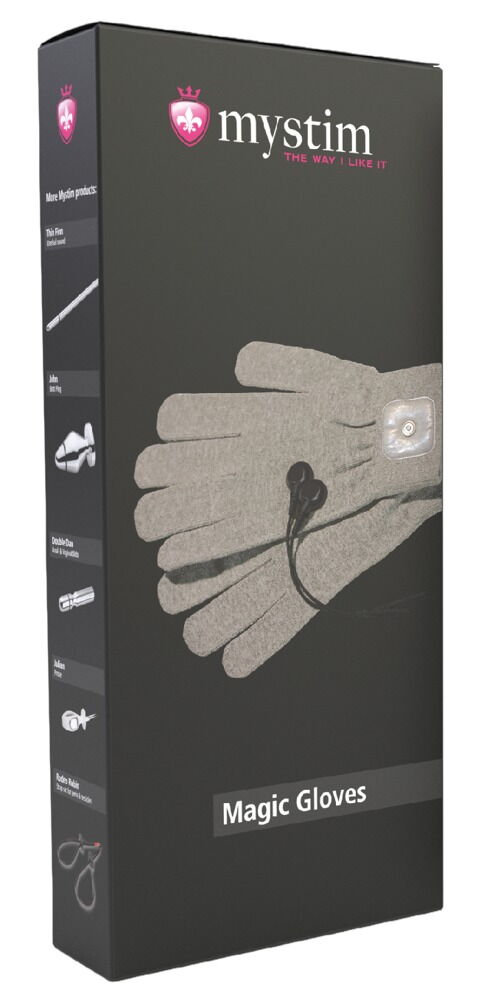E-Stim-Handschuhe „Magic Gloves“, Zubehör für Mystim-Reizstromgerät