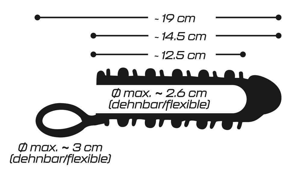 Penishülle mit Hodenring