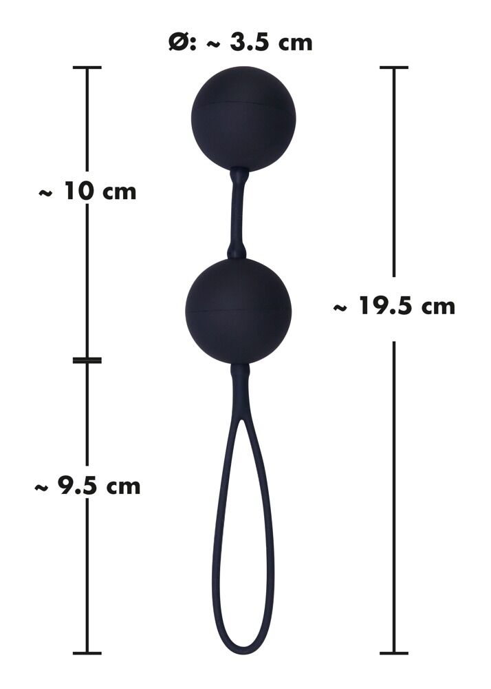 Liebeskugeln, „Silicone Balls“, 54 g, Ø 3,5 cm