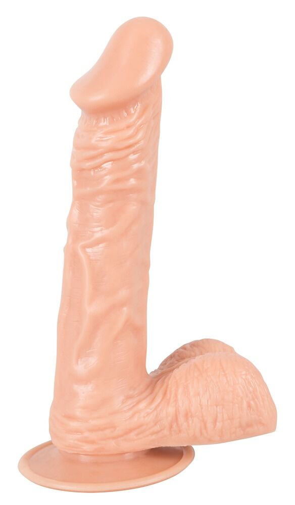 Naturdildo „European Lover Medium“, 20 cm, mit Saugfuß