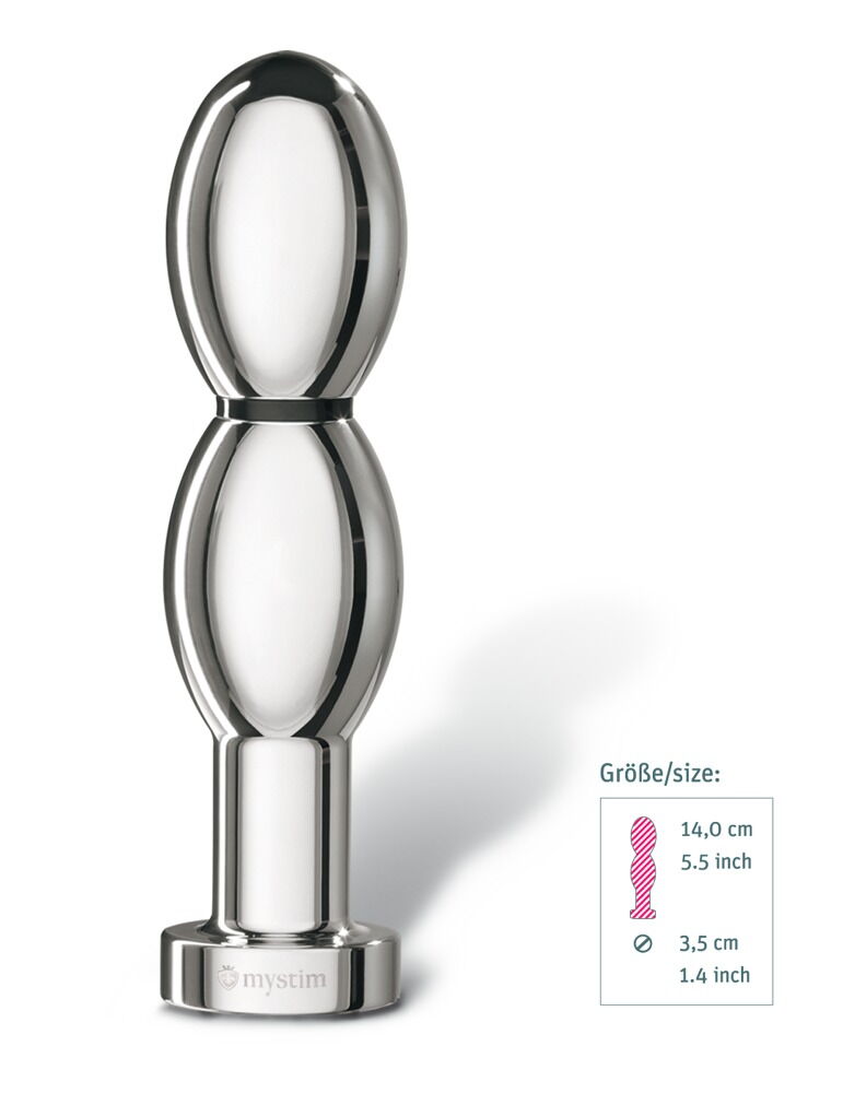 E-Stim-Dildo „O(h!)-thello“, Zubehör für Mystim-Reizstromgerät