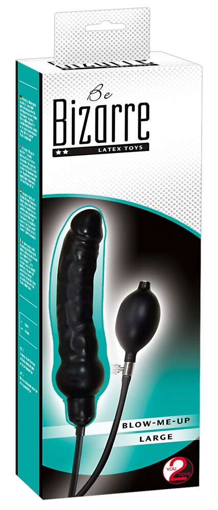 Dildo „Blow-Me-Up Large”, 25 cm, zum Aufpumpen