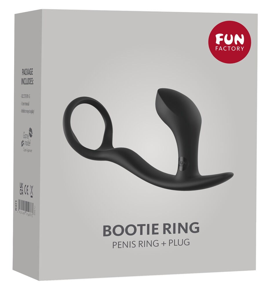 Penisring mit Analplug „Bootie Ring“