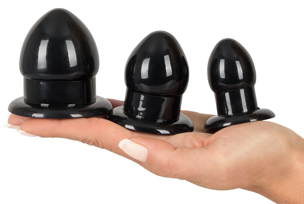 3-teiliges Analplug-Set „Anal Stretching Plug Kit“