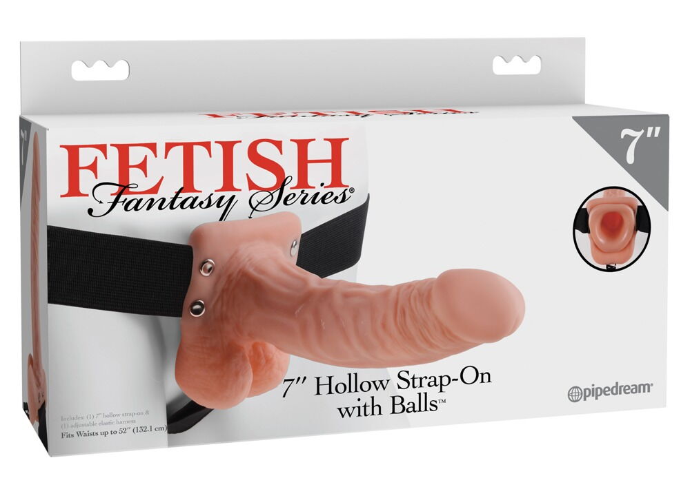 Hollow Strap-on with Balls