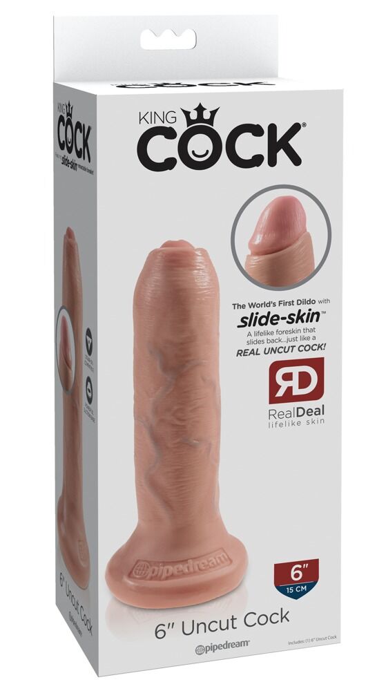 King Cock Uncut - Flesh