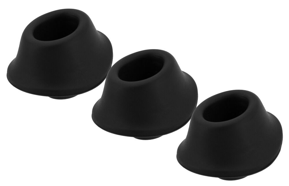 Heads Pack of 3 Black