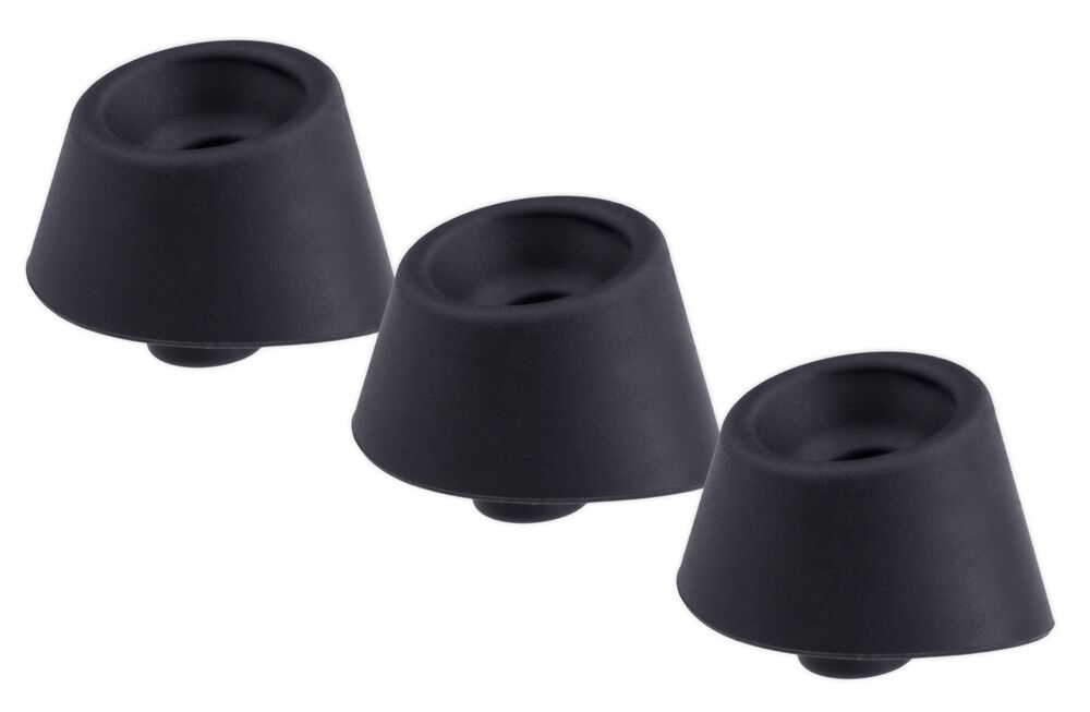 Heads Pack of 3 Black