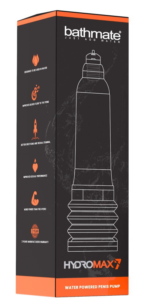 Penispumpe „HYDROMAX 7”, Unterdruck auf Wasserbasis, Ø 5,2 cm