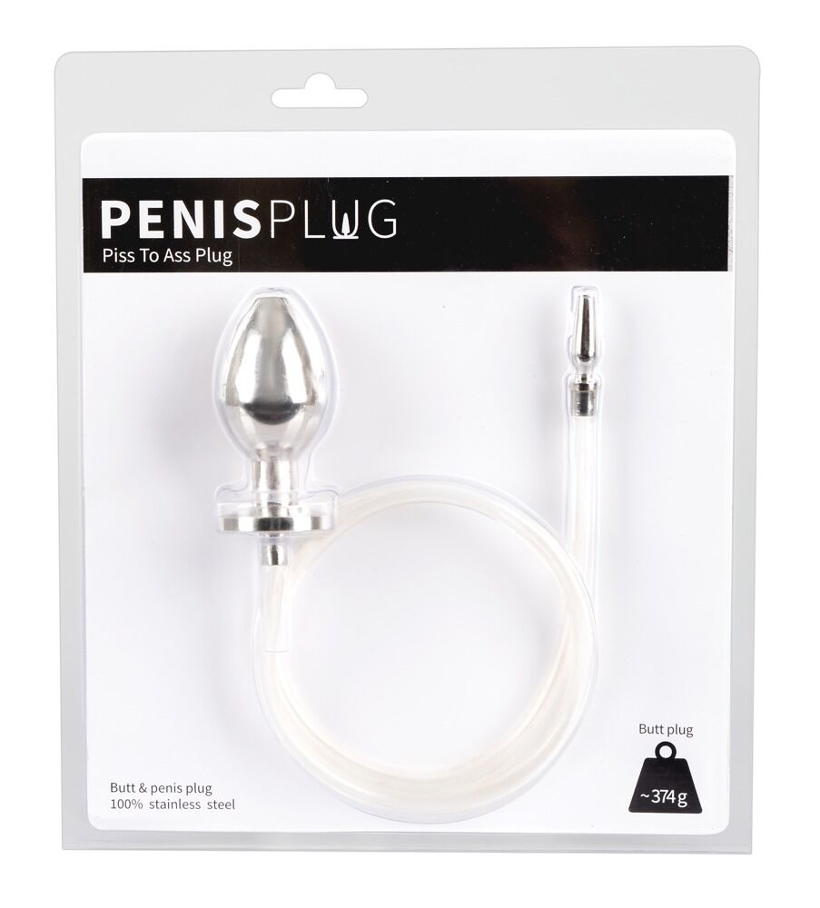 Piss to Ass Plug