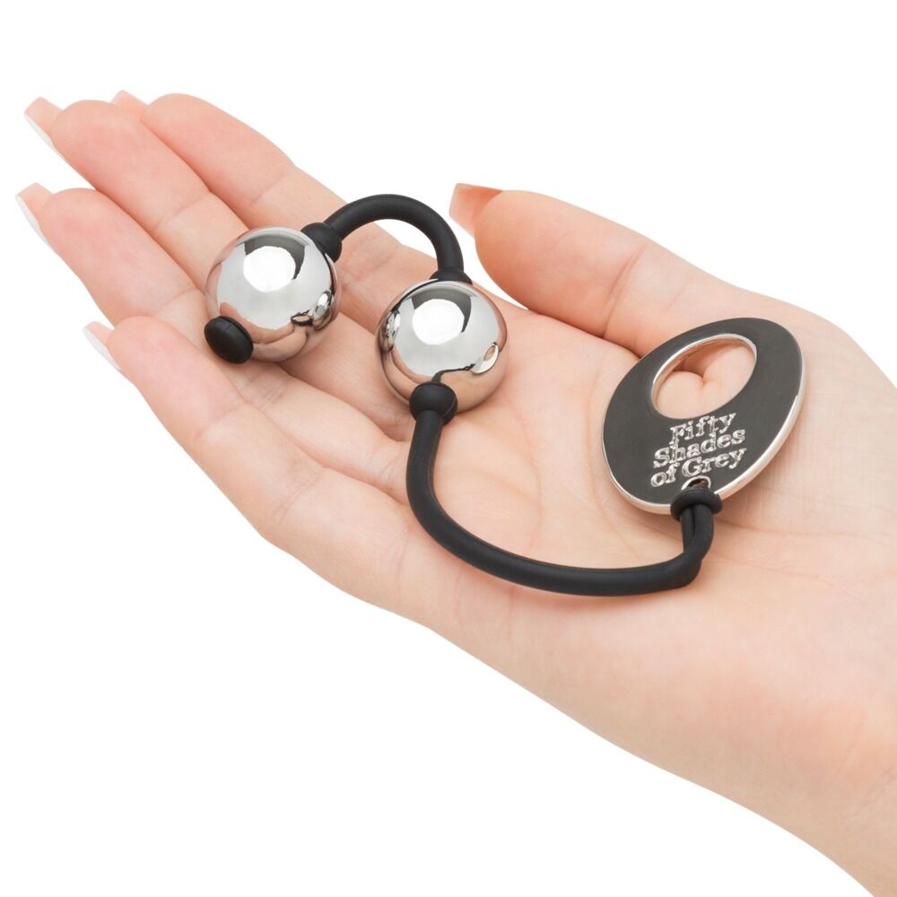 Liebeskugeln „Inner Goddess Mini Silver Pleasure Balls“